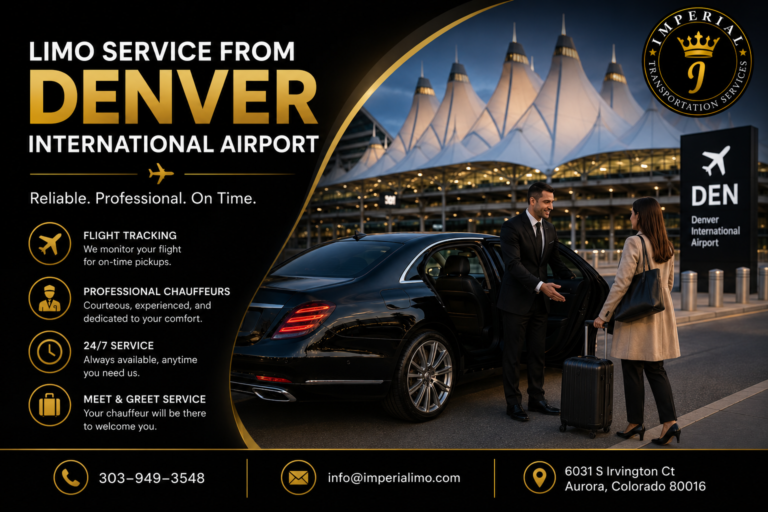 Limo Service from Denver International Airport What to Expect